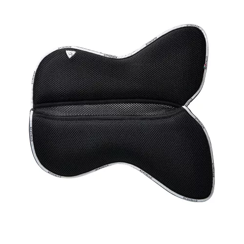 Acavallo 3D Spacer Close Contact memóriahabos nyeregemelő, M, fekete
