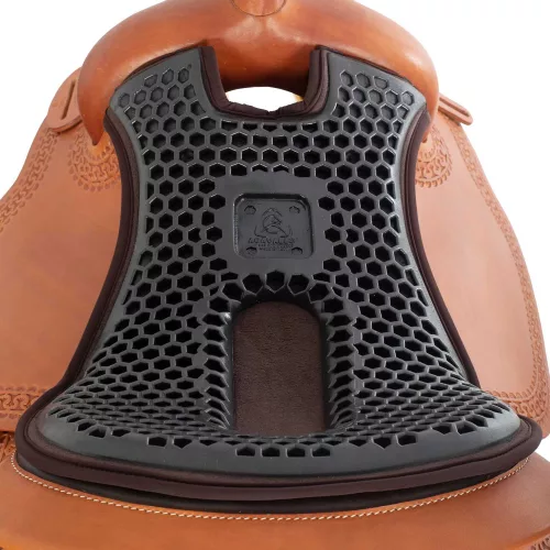 Acavallo Ortho-Coccyx western nyereghuzat - barna