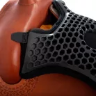 Ortho-Pubis nyereg ülés védő western Hexagon gél-out Dri-lex 20mm