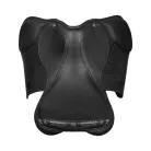 Bernini univerzális nyereg latex panelekkel, 18", fekete