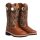 Buckaroo western boots pull-up leather