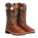 Buckaroo western boots pull-up leather