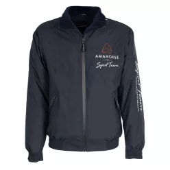  Amahorse Téli dzseki Amahorse Sport Csapatnak, bolyhos béléssel, XXL, sötétkék