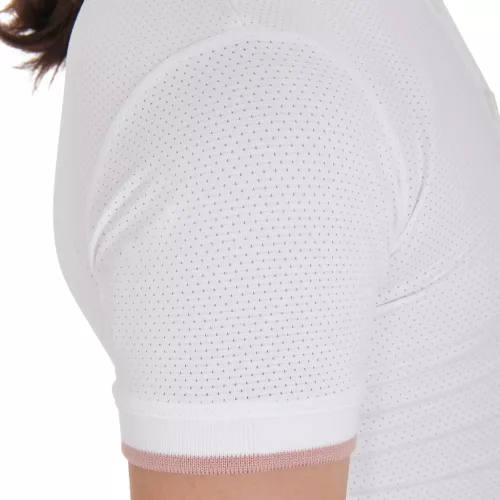 Lány slim fit légáteresztő versenypóló
