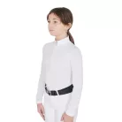 Lányok slim fit anti-UV versenypóló