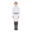 Lányok slim fit anti-UV versenypóló