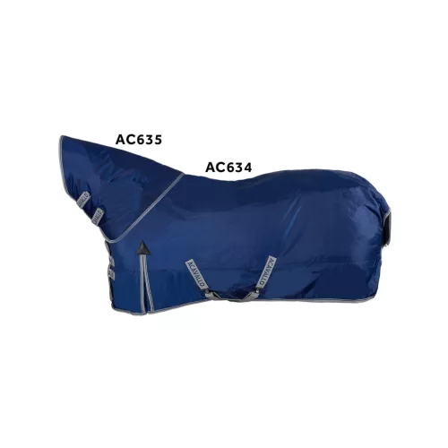 Acavallo 840D ripstop vízálló kültéri lótakaró 400 g, 165 cm, tengeri kék