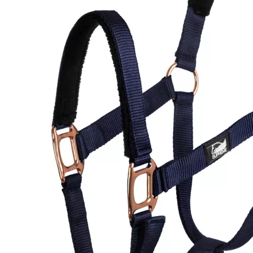 ROSE GOLD LINE NYLON KÖTŐFÉK + VONÓZÁR
