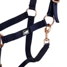ROSE GOLD LINE NYLON KÖTŐFÉK + VONÓZÁR