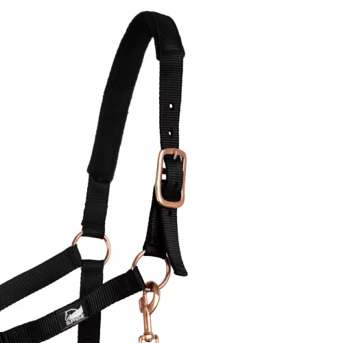 ROSE GOLD LINE NYLON KÖTŐFÉK + VONÓZÁR