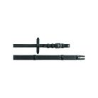 Angol kantárhoz való pántok nikkelbevonatú csatokkal