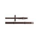 Zablák angol kantárhoz, nikkel bevonatú csattal