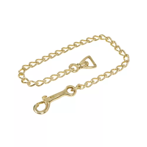 Ellenálló sárgaréz lánccal ellátott vezető kötél