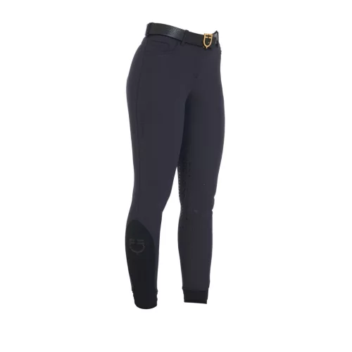 Női slim fit bő szabású lovaglónadrág logóval