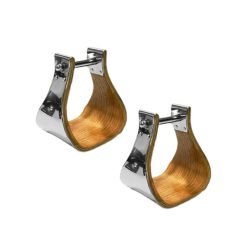   FA WESTERN STIRRUPS FOOTBORD 5" FÉM BORÍTÁSÚ POOL'S. KÉSZÍTETT AZ USA-BAN