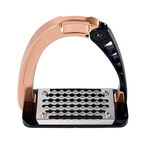 Acavallo Arena Alupro Junior biztonsági kengyel, rosegold