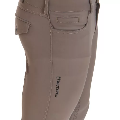 Férfi slim fit teljes tapadású lovaglónadrág