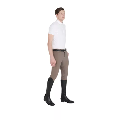Férfi slim fit teljes tapadású lovaglónadrág