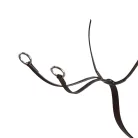 Bőr martingál nyakörv