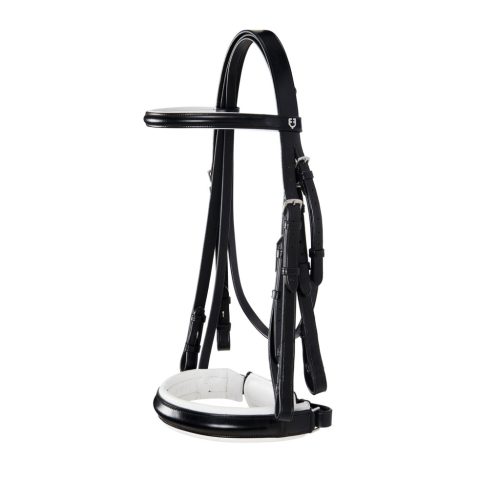 Díjlovas sima bőr kantár