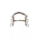 Rövid pálcás szilárd Pelham zabla