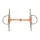 SOLID COPPER FULL CHEECK SNAFFLE BIT