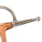 Tömör Réz pálcás zabla, 13.5 cm