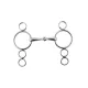 PONY SOLID 4-RING GAG BIT