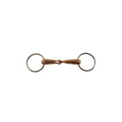 HOLLOW COPPER SNAFFLE BIT