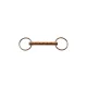 UNLOINTED COPPER MOUTH SNAFFLE