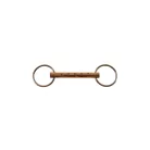 UNLOINTED COPPER MOUTH SNAFFLE