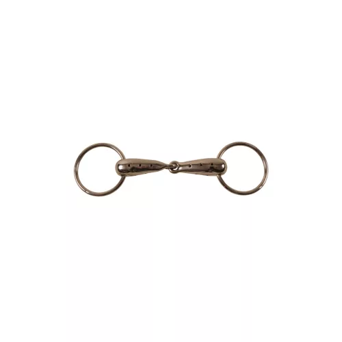 HOLLOW SNAFFLE BIT WITH HOLES