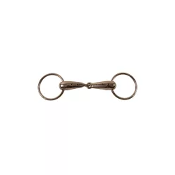 HOLLOW SNAFFLE BIT WITH HOLES