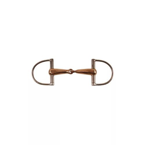 HOLLOW BIG D RING BIT WITH COPPER MOUTH