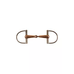 HOLLOW BIG D RING BIT WITH COPPER MOUTH