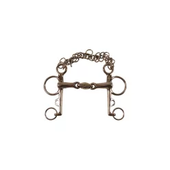 KÉT KAPCSOLATÚ PELHAM ZABLA