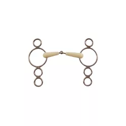 HM GAG BIT 4-RING CHEEKS