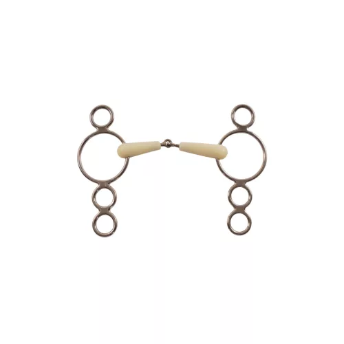 HM GAG BIT 4-RING CHEEKS