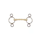 MULLEN MOUTH GAG BIT 3-RING CHEEKS
