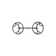ANTIQUE SNAFFLE LIFTER RING BIT, 12,5 cm, nincs megadva szín