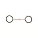 POOL'S WESTERN CURVED BIT COPPER BRAIDED RINGS