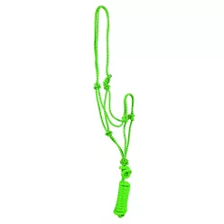 POOL'S TWIN KNOTTED HALTER WITH LEAD