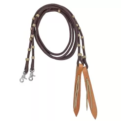 Nylon kantár bőr flap-pel