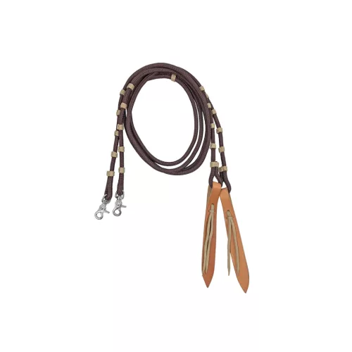 Nylon kantár bőr flap-pel