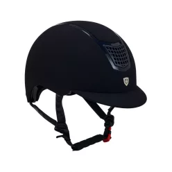 Equestro Eclipse Plain Velvet kobak - sötétkék, M
