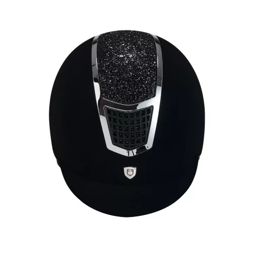 Equestro Eclipse Stone Velvet kobak - fekete, M