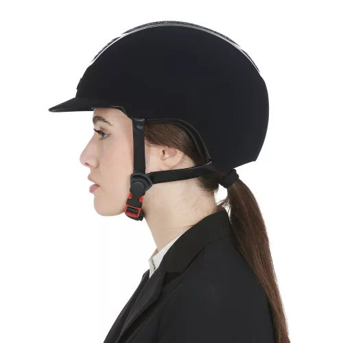 Equestro Eclipse Stone Velvet kobak - fekete, M