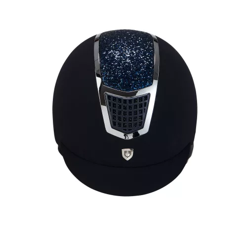 Equestro Eclipse Stone Velvet kobak - sötétkék, L