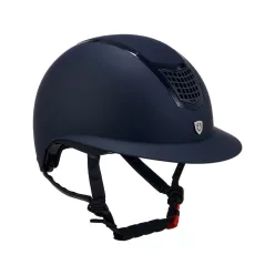 Equestro Eclipse Plain Matt Wide Viser - sötétkék, S