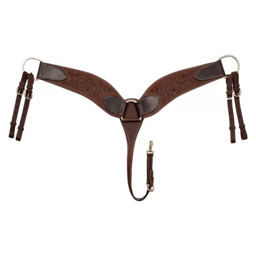 SZÉLES VIRÁGOS MELLVÉDŐ